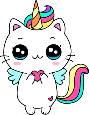 Принт Шопер The cat is unicorn, Фото № 2 - FATLINE