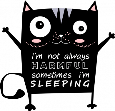 Чохол з розділу Кіт I'm Not Always Harmful для Oppo A15s/A15 2