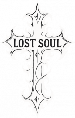 Мужская футболка Stedman Готический Крест: Затерянная Душа 2