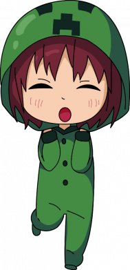 Кружка двоколірна 320ml Крипер - Майнкрафт 2