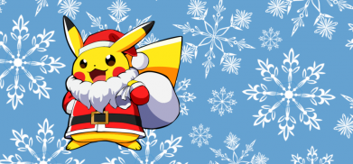 Кухоль з повною запечаткою Santa Claus Pikachu 2