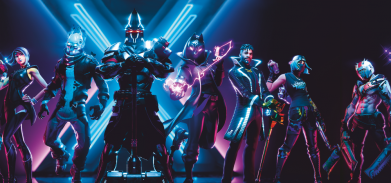 Принт Кухоль з повною запечаткою Fortnite characters dark mod, Фото № 2 - FATLINE