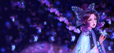 Флаг Demon Slayer - Shinobu Kocho 2