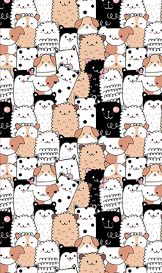 Чехол из раздела Собака Cute dogs pattern для Samsung A40 2