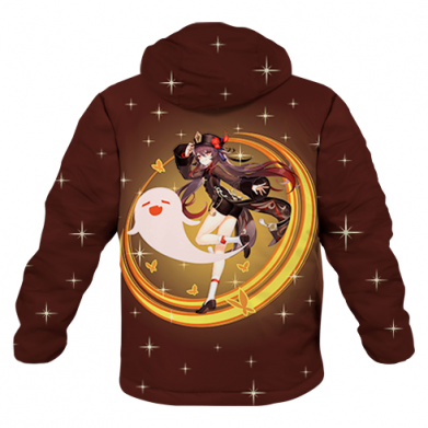 3D куртка унисекс Genshin Hu Tao 2