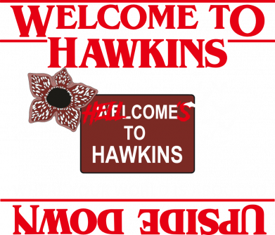 Футболка оверсайз FATLINE Ласкаво просимо до Хокінса 2