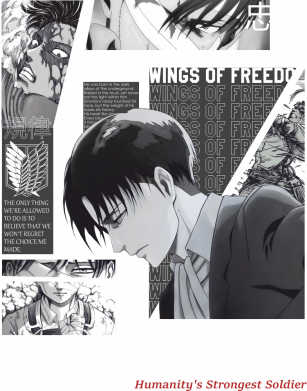 Детская футболка Levi Ackerman 2