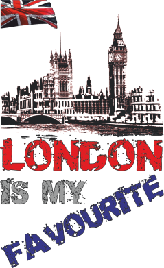 Лондон цветной