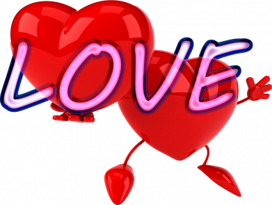 Мужская футболка Stedman Two hearts and the inscription love 2