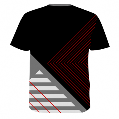 Чоловіча 3D футболка Volkswagen logo and abstraction 2