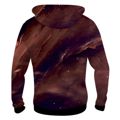 Мужская 3D худи Iron Man in space 2