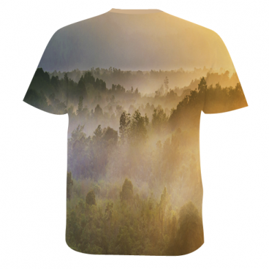 Мужская 3D футболка Days gone and nature 2