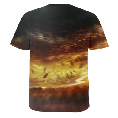 Чоловіча 3D футболка Flash in move 2