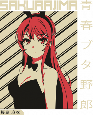 Принт Чехол для Samsung A24 4G Mai Sakurajima, Фото № 2 - FATLINE