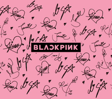 Флаг BlАCKPINK 2