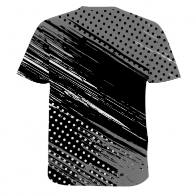 Мужская 3D футболка Suzuki and grunge background 2