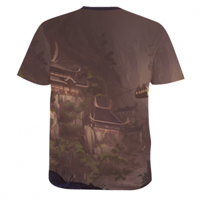 Мужская 3D футболка Adventure with a Hollow Knight 2