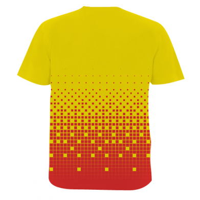 Чоловіча 3D футболка Logo and squares 2