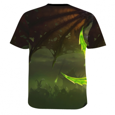 Мужская 3D футболка World Of Warcfart Illidan 2