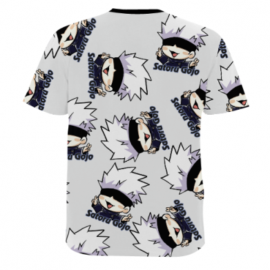 Чоловіча 3D футболка Cute Satoru Gojo pattern 2