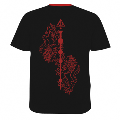 Мужская 3D футболка Modern Gryffindor 2