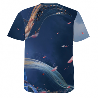 Чоловіча 3D футболка Beautiful Sailor Moon 2