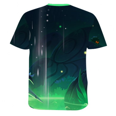 Мужская 3D футболка Hollow Knight in the dark 2