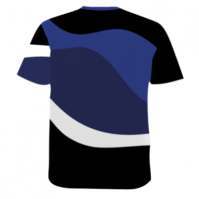 Мужская 3D футболка Skater death 2