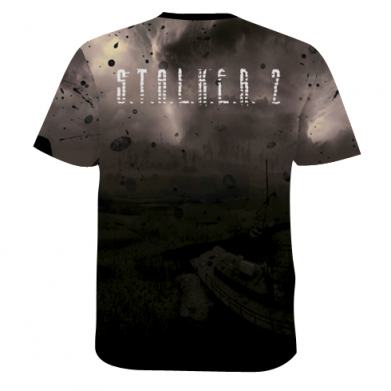 Мужская 3D футболка Stalker 2 2