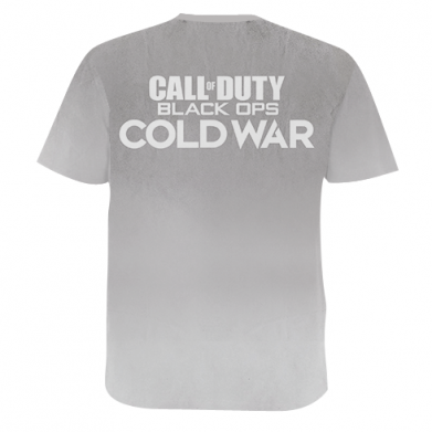 Мужская 3D футболка COD BO Cold War 2