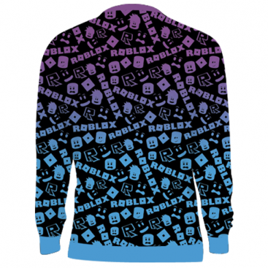 Принт 3D свитшот Roblox Gradient, Фото № 2 - FATLINE