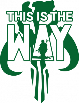 Принт Фляга This Is The Way Of Mandalorian, Фото № 2 - FATLINE