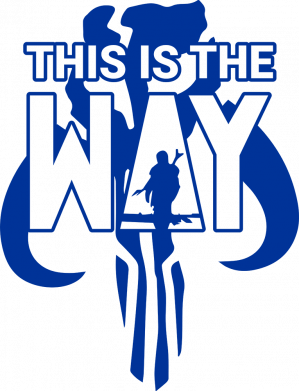 Принт Кружка с каемкой This Is The Way Of Mandalorian, Фото № 2 - FATLINE