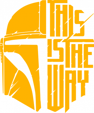 Принт Свитшот оверсайз This Is The Way, Фото № 2 - FATLINE