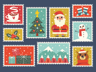 Christmas stamps
