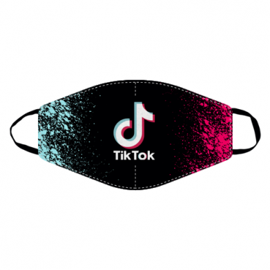 Маска для лица Tiktok spray art 2