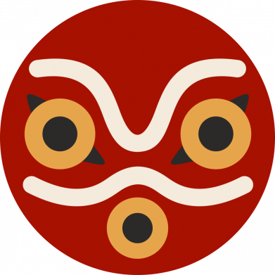 Футболка преміум чоловіча FATLINE Mononoke mask 2