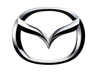 Шеврон прямоугольный Mazda 3D Logo 2