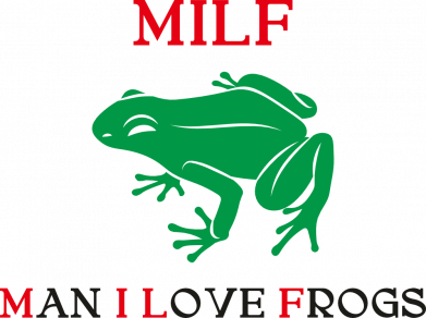 Флаг Milf Man I love frogs 2