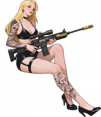 Чехол из раздела ВСУ Military girl spades для Apple iPhone 14 2