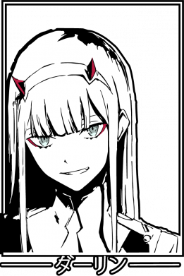 Принт Блокнот А5 Darling in the franxx., Фото № 2 - FATLINE