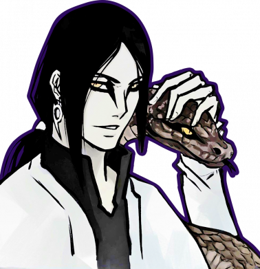 Штаны Orochimaru with a snake 2