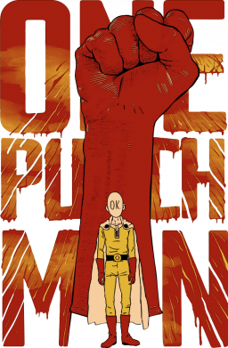 Футболка оверсайз FATLINE One Punch Man Saitama 2