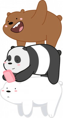 Худі полегшене Гризли Панда и Белый 2