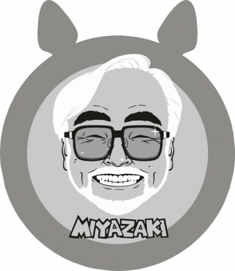 Принт Детский свитшот на флисе Hayao miyazaki smile, Фото № 2 - FATLINE