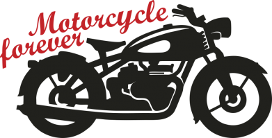 Кружка двоколірна 320ml Motorcycle forever 2