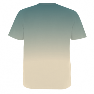 Мужская 3D футболка NASA logo and rocket 2