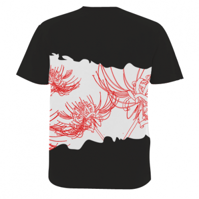 Чоловіча 3D футболка Dazai Osamu 2