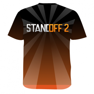 Мужская 3D футболка Standoff 2 Terrorist in a gas mask 2