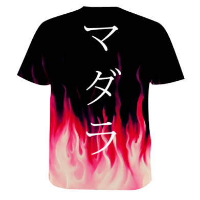 Чоловіча 3D футболка Madara Uchiha 2